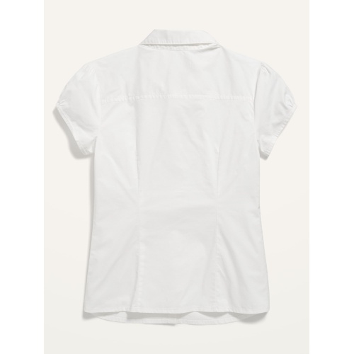 올드네이비 School Uniform Short-Sleeve Shirt for Girls