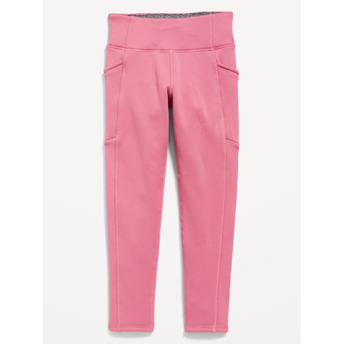 올드네이비 High-Waisted UltraCoze Side-Pocket Performance Leggings for Girls