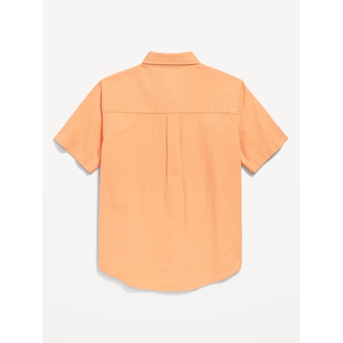 올드네이비 Matching Short-Sleeve Graphic Pocket Shirt for Boys
