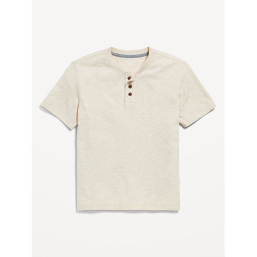 올드네이비 Short-Sleeve Henley T-Shirt for Boys Hot Deal