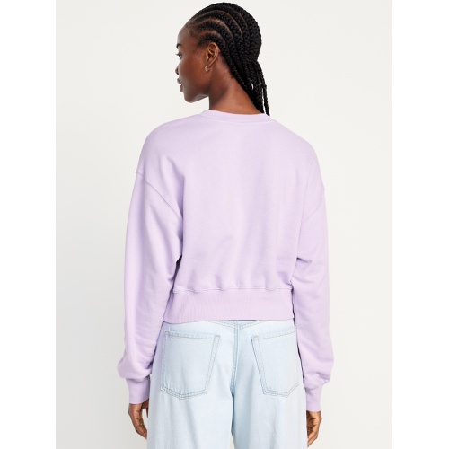 올드네이비 French-Terry Drop-Shoulder Sweatshirt