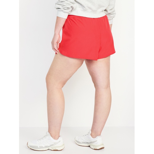 올드네이비 Extra High-Waisted Run Shorts -- 3-inch inseam