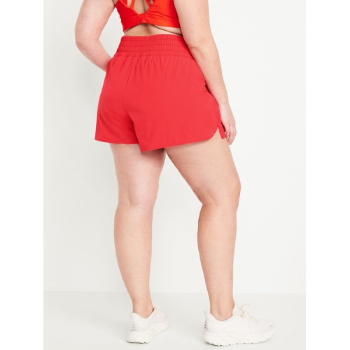 올드네이비 Extra High-Waisted Run Shorts -- 3-inch inseam