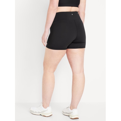 올드네이비 High-Waisted PowerSoft Biker Shorts -- 4-inch inseam