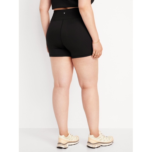 올드네이비 High-Waisted PowerSoft Biker Shorts -- 4-inch inseam