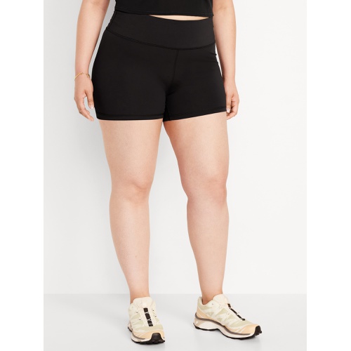 올드네이비 High-Waisted PowerSoft Biker Shorts -- 4-inch inseam