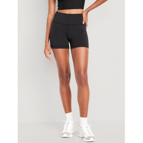 올드네이비 High-Waisted PowerSoft Biker Shorts -- 4-inch inseam