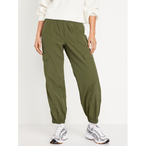 올드네이비 High-Waisted Ankle-Zip Cargo Joggers