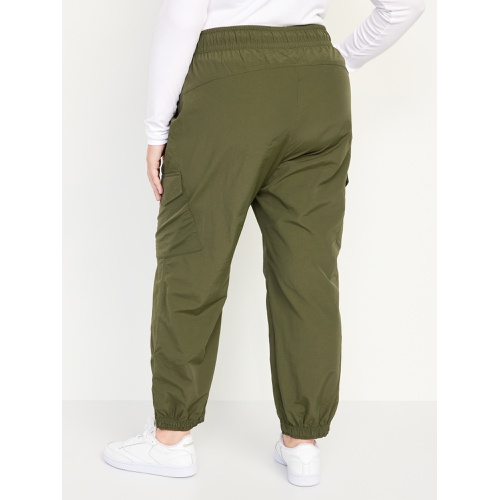 올드네이비 High-Waisted Ankle-Zip Cargo Joggers