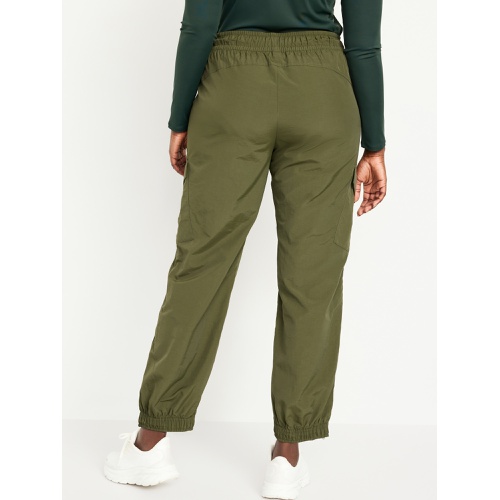 올드네이비 High-Waisted Ankle-Zip Cargo Joggers