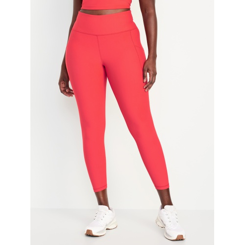 올드네이비 High-Waisted PowerSoft 7/8 Leggings