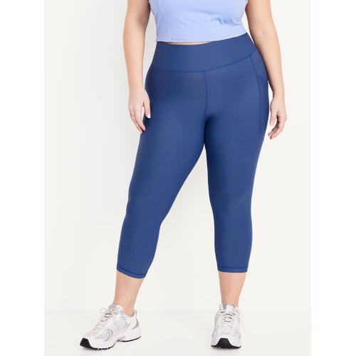 올드네이비 High-Waisted PowerSoft Crop Leggings