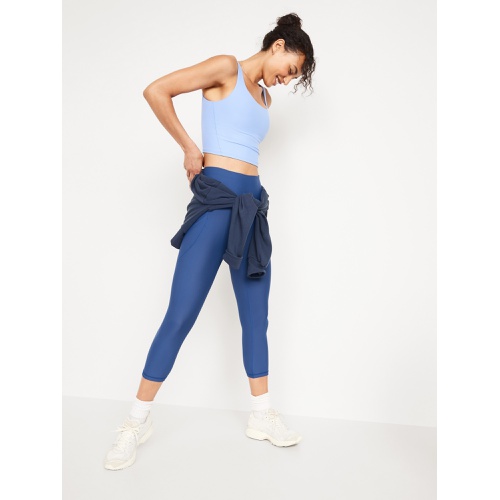 올드네이비 High-Waisted PowerSoft Crop Leggings