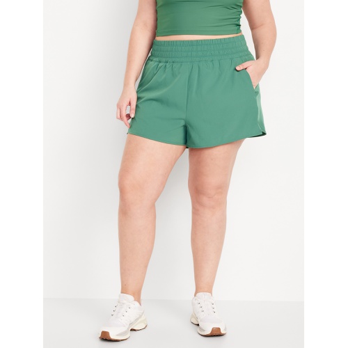 올드네이비 Extra High-Waisted Run Shorts -- 3-inch inseam Hot Deal