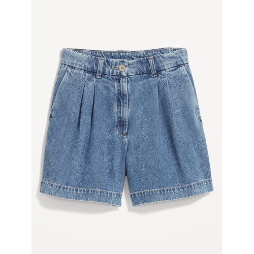 올드네이비 Extra High-Waisted Taylor Trouser Shorts -- 5-inch inseam