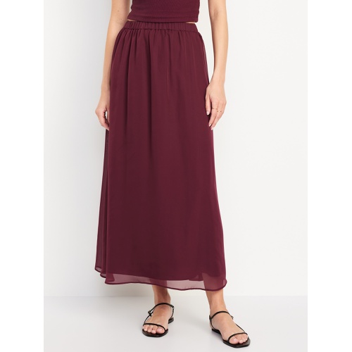 올드네이비 Chiffon Maxi Skirt