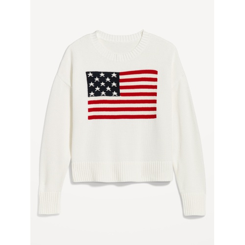 올드네이비 Crew-Neck Flag Sweater