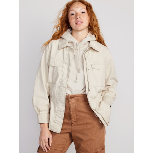 올드네이비 Cinched-Waist Utility Jacket