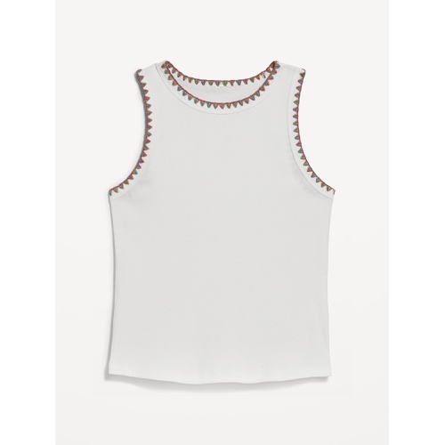 올드네이비 High-Neck Crop Tank Top