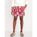 Printed Swim Trunks -- 7-inch inseam Hot Deal