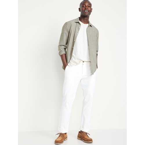 올드네이비 Classic Fit Everyday Linen-Blend Shirt