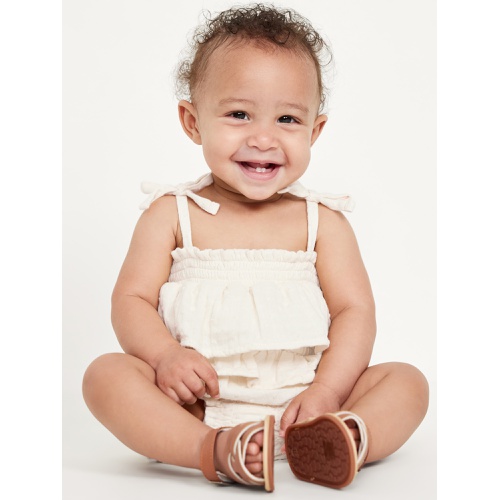올드네이비 Ruffled Tie-Knot Cami and Bloomer Shorts Set for Baby