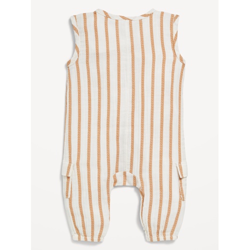 올드네이비 Sleeveless Henley Utility Pocket Jumpsuit for Baby