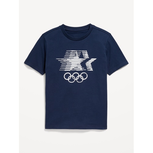 올드네이비 IOC Heritageⓒ Gender-Neutral Graphic T-Shirt for Kids