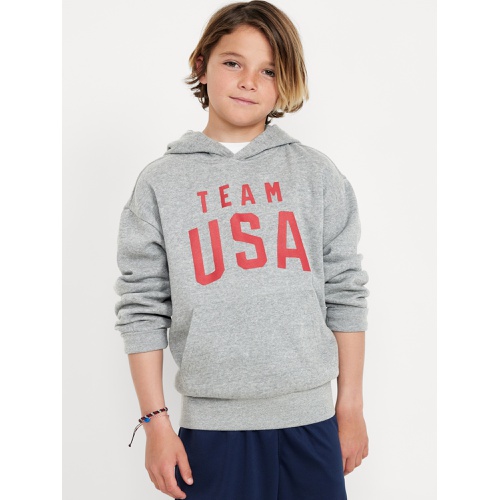올드네이비 IOC Heritageⓒ Graphic Gender-Neutral Pullover Hoodie for Kids Hot Deal