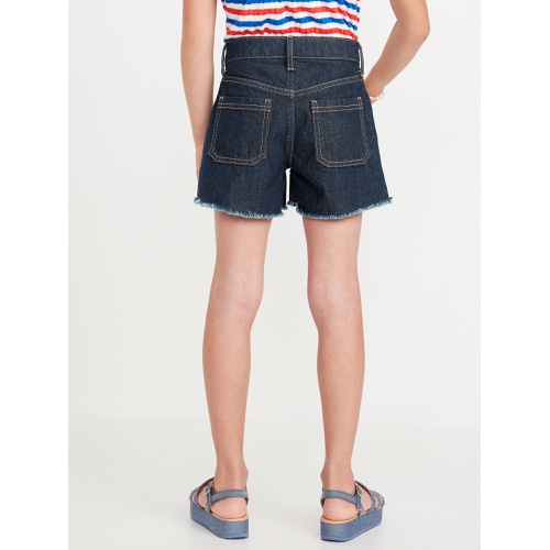 올드네이비 High-Waisted Pocket Jean Shorts for Girls Hot Deal