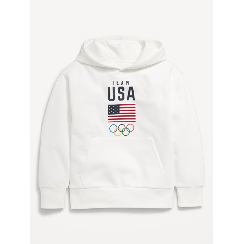 올드네이비 IOC Heritageⓒ Graphic Gender-Neutral Pullover Hoodie for Kids