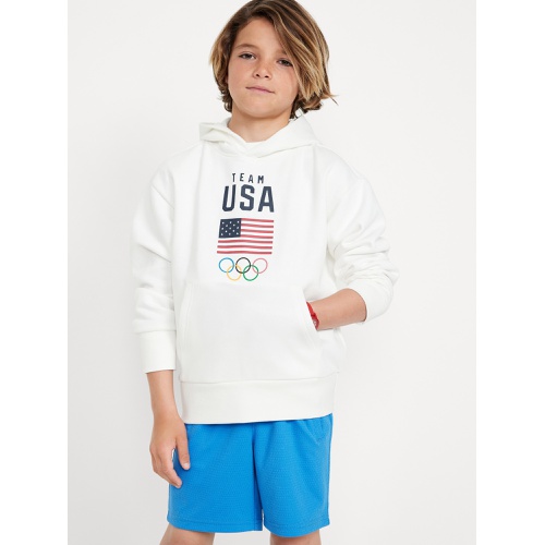 올드네이비 IOC Heritageⓒ Graphic Gender-Neutral Pullover Hoodie for Kids