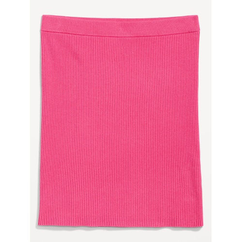 올드네이비 High-Waisted Rib-Knit Mini Skirt