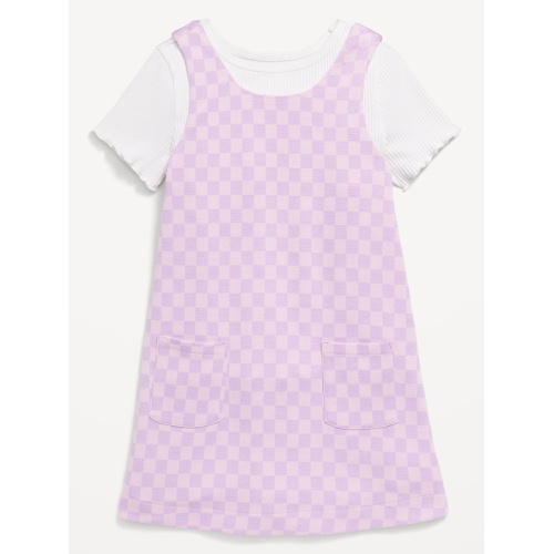 올드네이비 Sleeveless Pocket Dress and T-Shirt Set for Toddler Girls