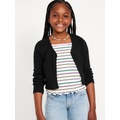 Buttoned Open Front Cardigan for Girls