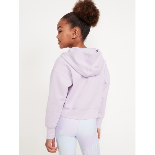 올드네이비 Dynamic Fleece Zip-Front Performance Hoodie for Girls