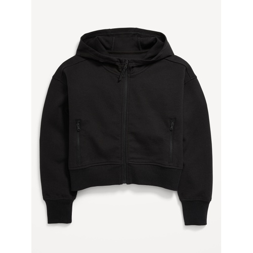 올드네이비 Dynamic Fleece Zip-Front Performance Hoodie for Girls