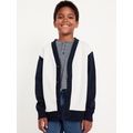 Color-Block Cardigan Sweater for Boys