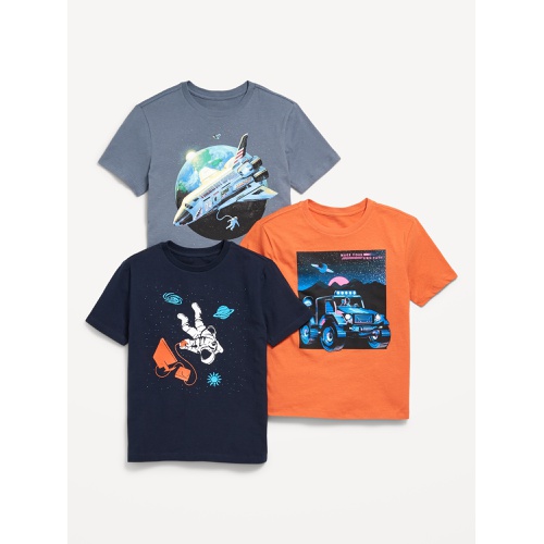 올드네이비 Short-Sleeve Graphic T-Shirt 3-Pack for Boys