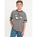 Oversized Short-Sleeve Graphic T-Shirt for Boys