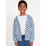 Printed Zip-Front Hoodie for Boys Hot Deal