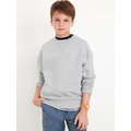 Oversized Crew-Neck Sweatshirt for Boys