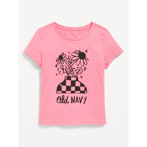 올드네이비 Short-Sleeve Logo-Graphic T-Shirt for Girls