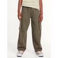 Straight Leg Fleece Cargo Sweatpants for Boys