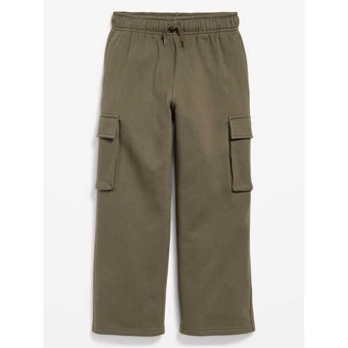 올드네이비 Straight Leg Fleece Cargo Sweatpants for Boys