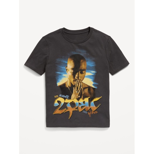 올드네이비 Tupac Gender-Neutral Graphic T-Shirt for Kids Hot Deal