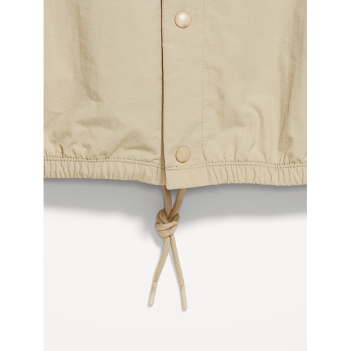 올드네이비 Water-Resistant Snap-Front Jacket