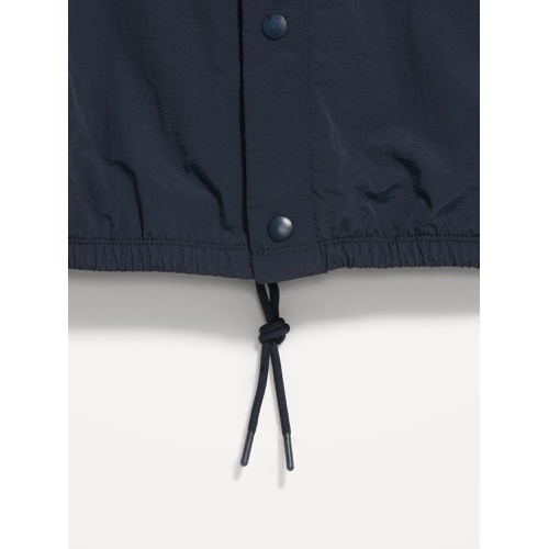 올드네이비 Water-Resistant Snap-Front Jacket