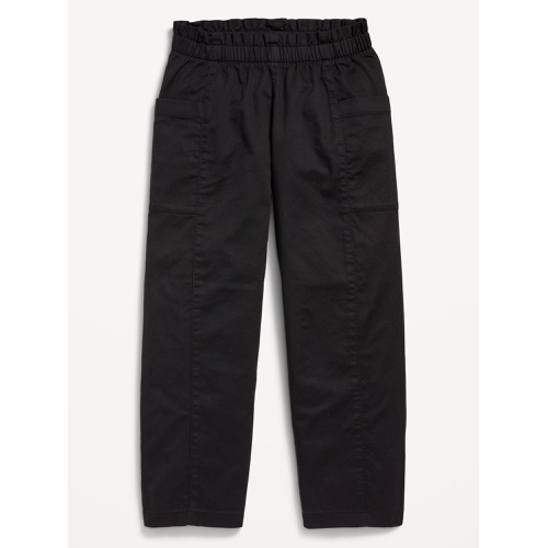 올드네이비 Loose Ruffle-Trim Pull-On Pants for Girls