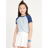 Cloud 94 Soft Raglan-Sleeve T-Shirt for Girls Hot Deal